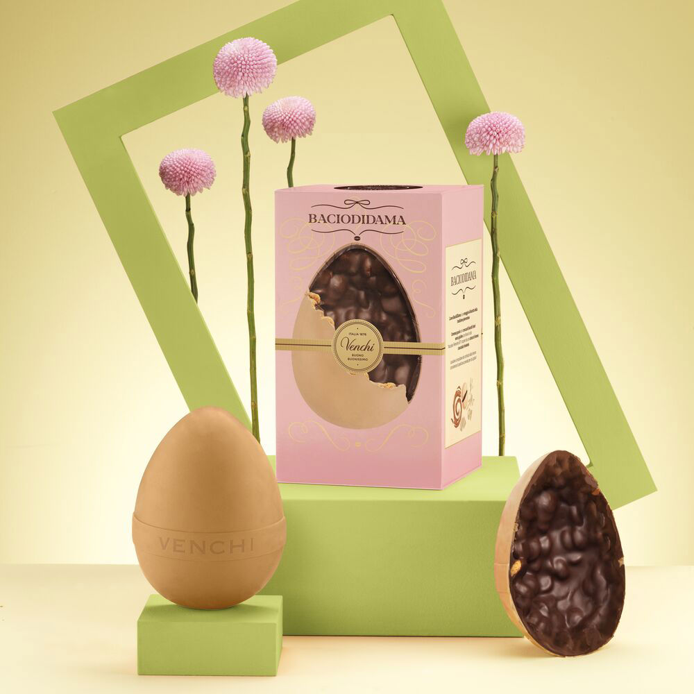 Cioccolato prezioso delle uova di Pasqua 2023. Photocredit it.venchi.com