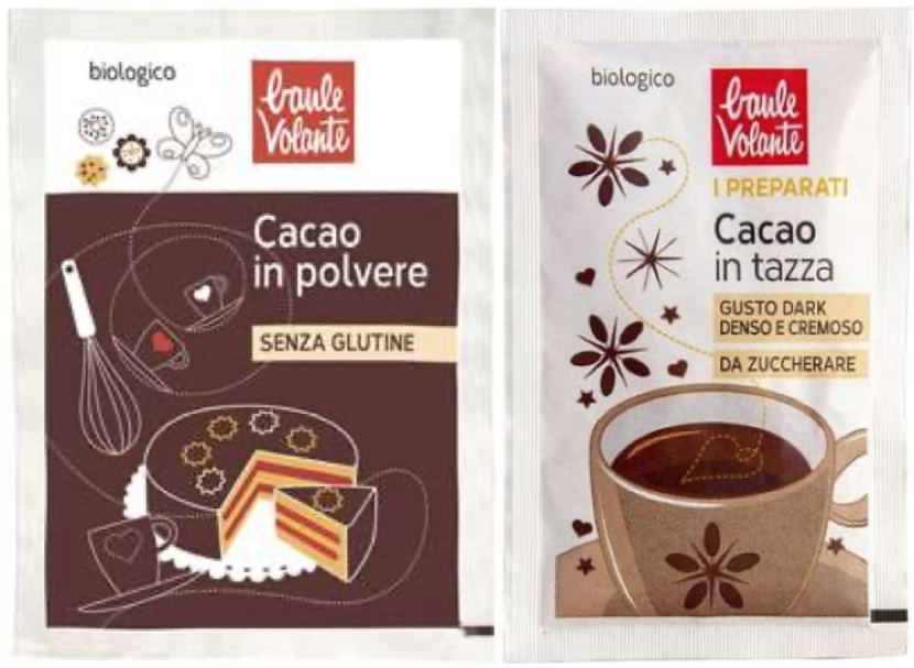 cacao in polvere bio preparato per cacao in tazza Il Baule Volante