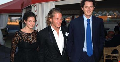 Ginevra, Lapo e john Elkann