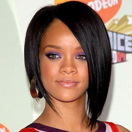 taglio di capelli a caschetto epr rihanna