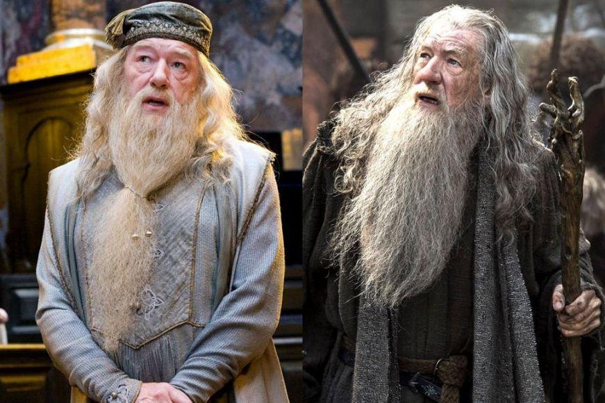 Michael Gambon ian mckellen