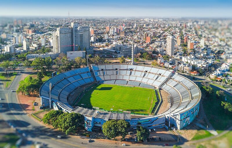 Estadio Centenario vista aerea