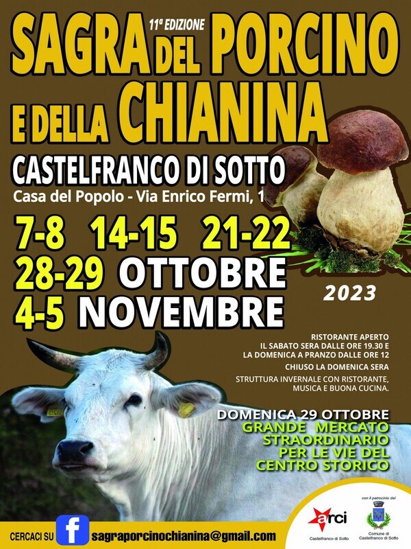 sagra del porcino e della chiani