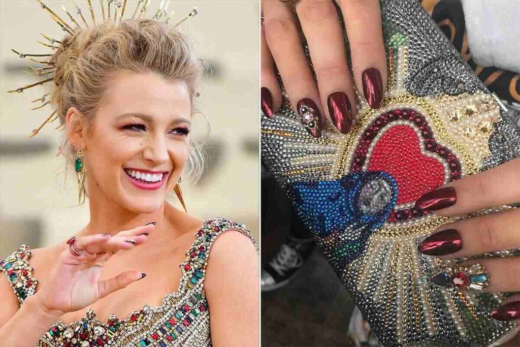 blake lively nails met gala