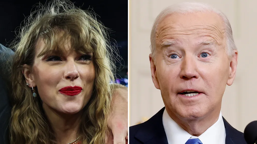 Taylor Swift and Joe Biden