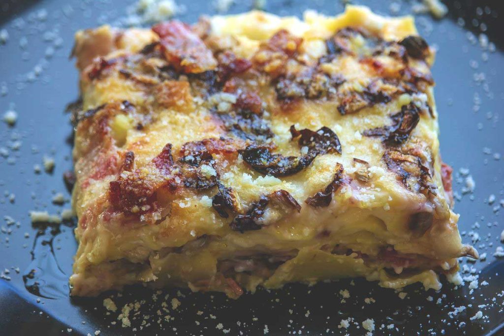 lasagne al radicchio