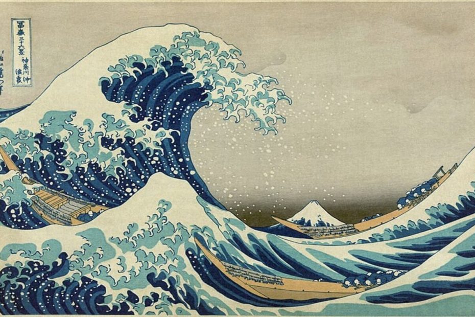 UKIYOE, famoso quadro di Katsushika Hokusai (fonte Wikipedia)