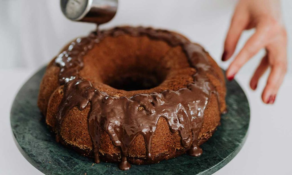 torta al cioccolato nel microonde