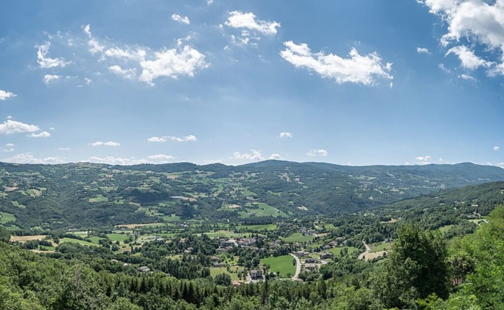 Vista dalla Rocca Montefiorino 1