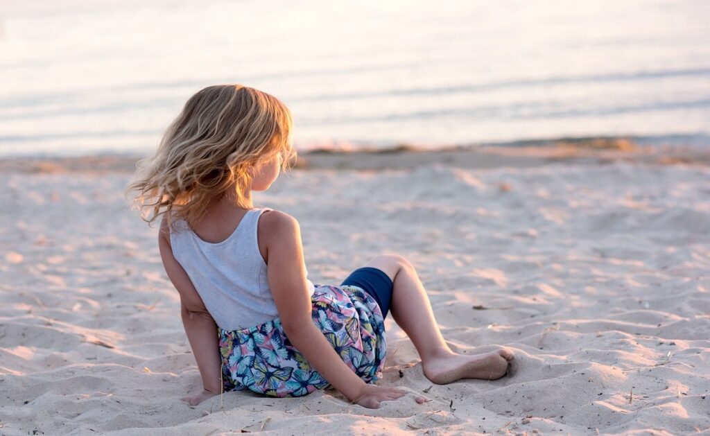 Protezione solare viso per bambini