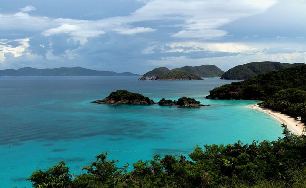 Trunk Bay nelle Isole Vergini Americane