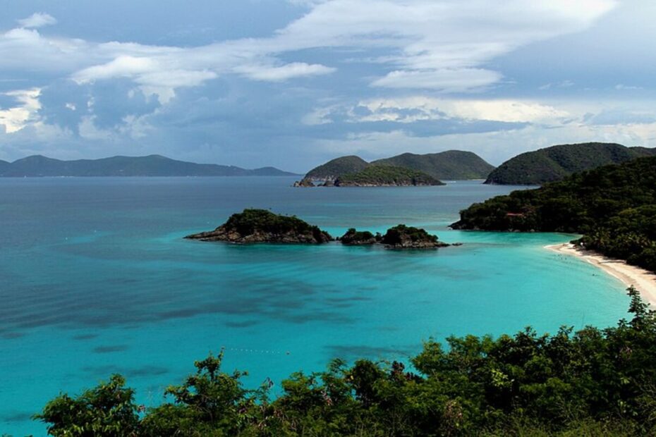 Trunk Bay nelle Isole Vergini Americane