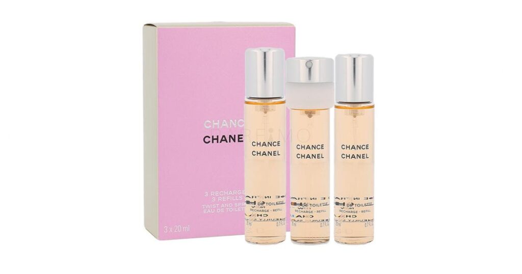 chanel chance eau de toilette donna ricarica 3x20 ml 150982