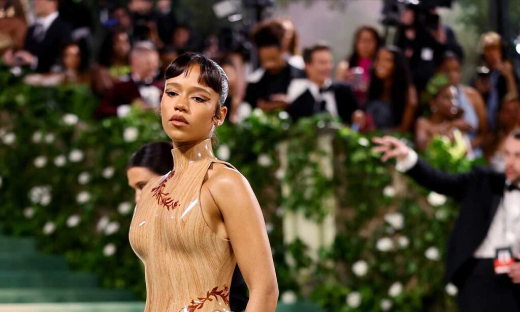 met gala taylor russell