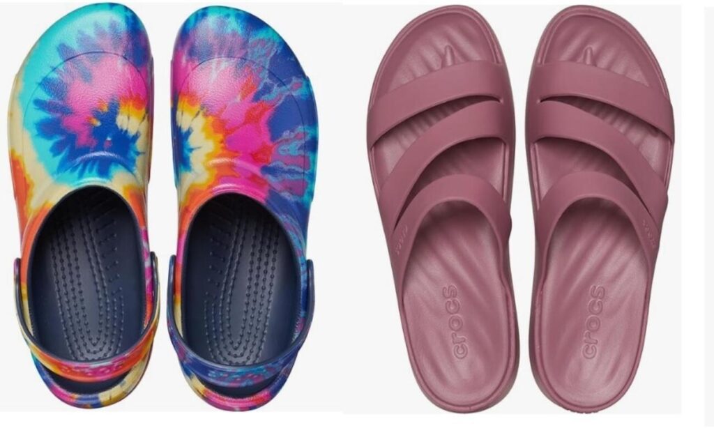 Crocs, scarpe estive femminili, modelli presenti su Amazon