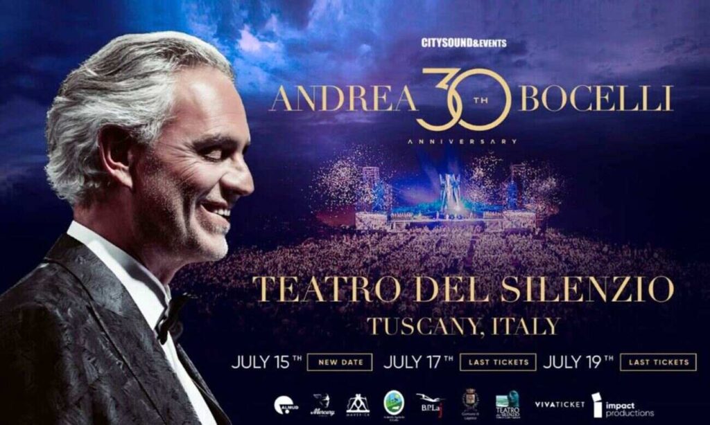 Andrea Bocelli, trent'anni di carriera festeggiati con la miglior ...