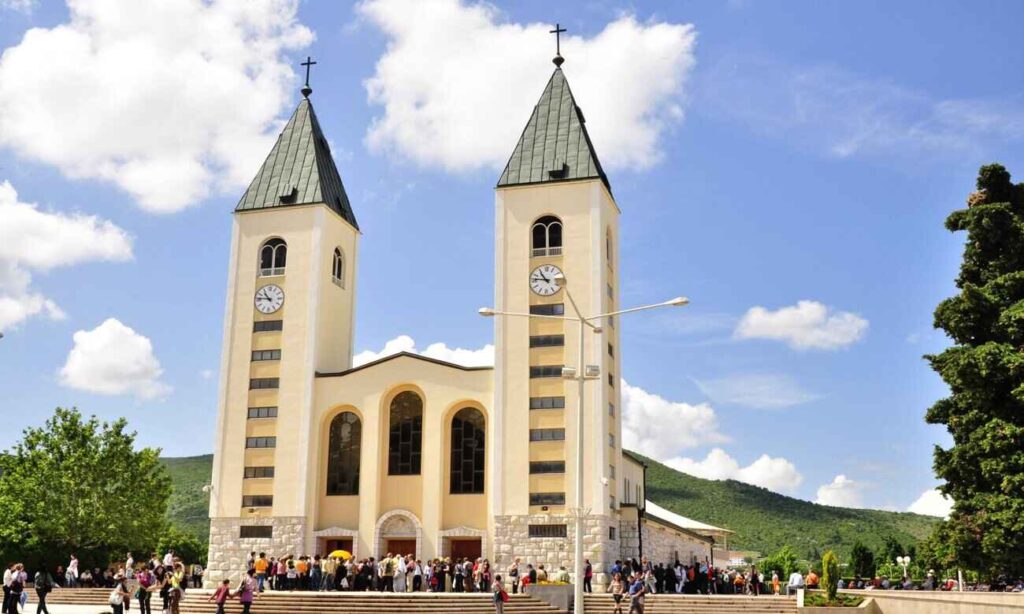 Chiesa parrocchiale di Medjugorje. 