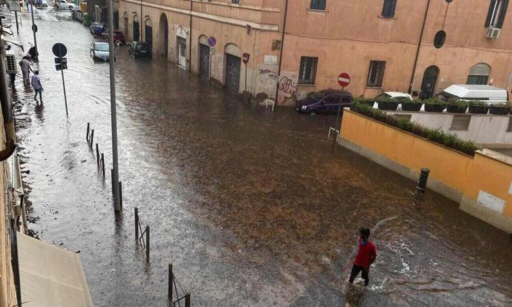 Maltempo a Roma