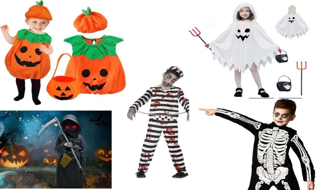 Maschere di Halloween per bambini 2024