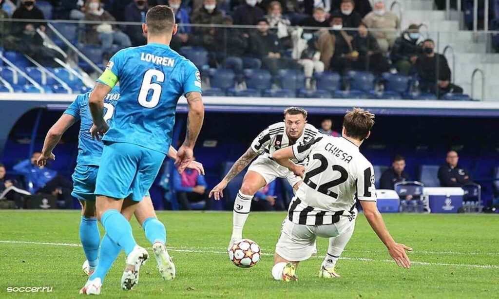 Federico Chiesa in campo