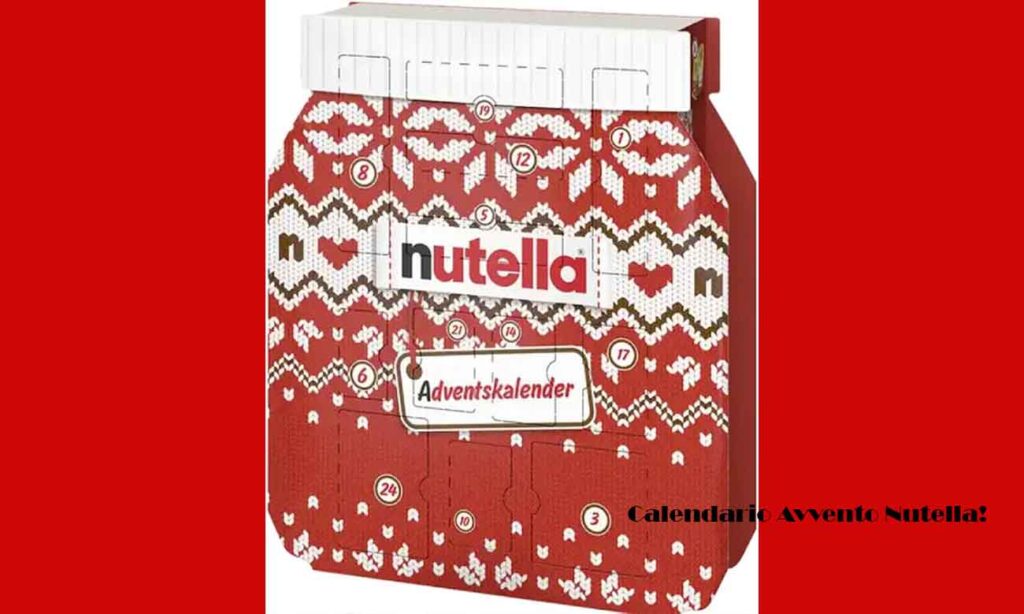 Nutella calendario avvento