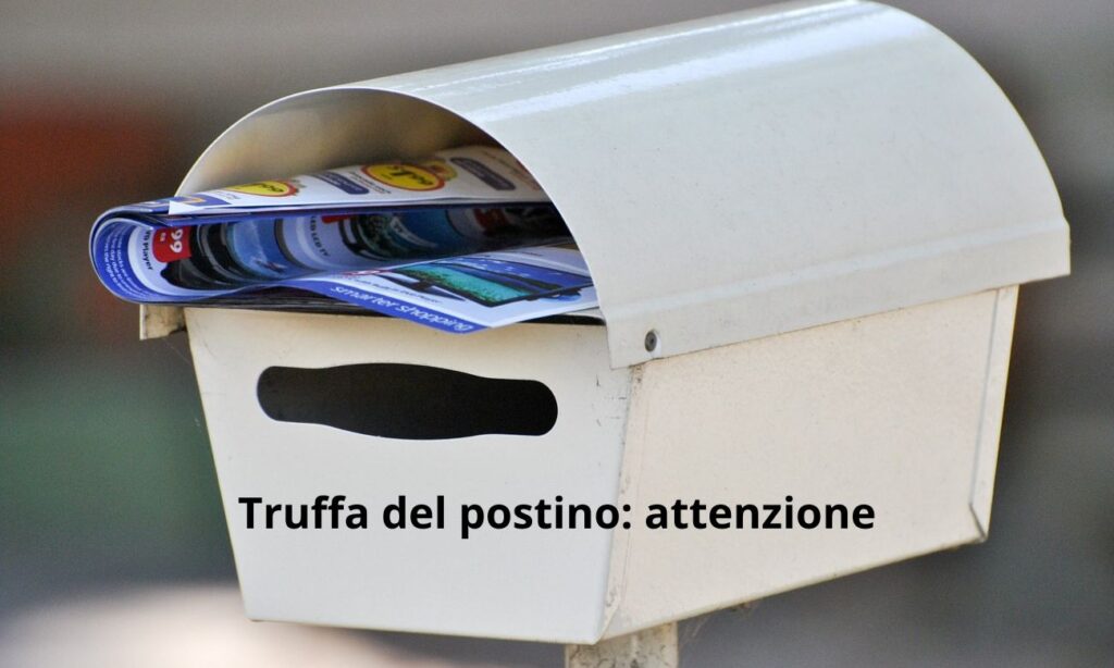 Truffa del postino attenzione