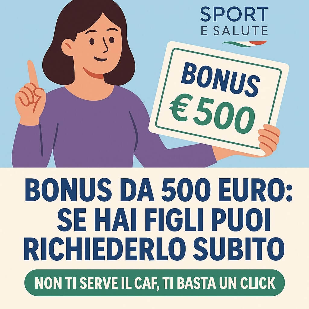 Bonus sport 500 euro