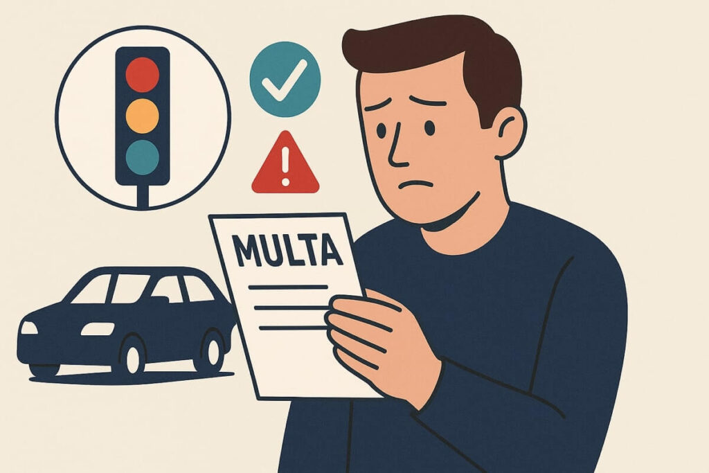 Multa semaforo rosso