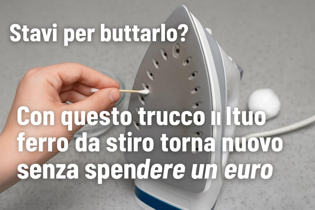 Pulire ferro da stiro