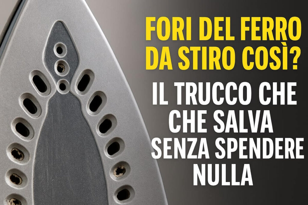 Pulire ferro da stiro