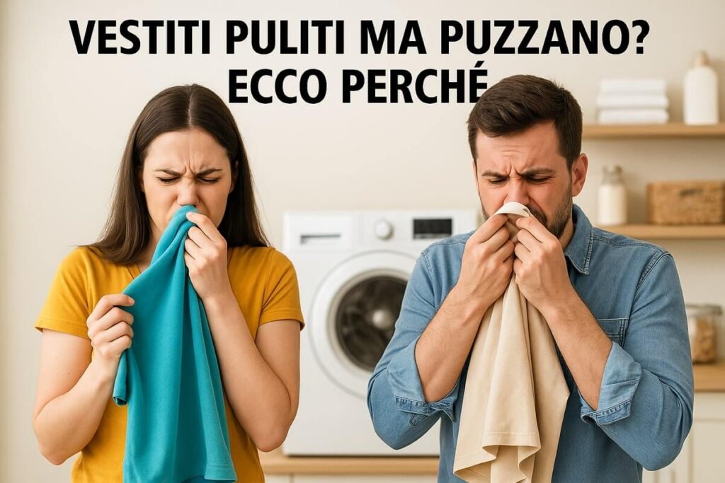 Vestiti puzzano