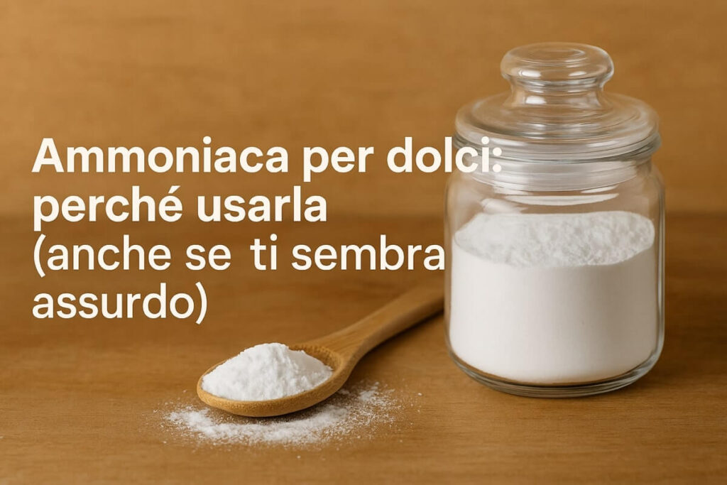 Ammoniaca per dolci