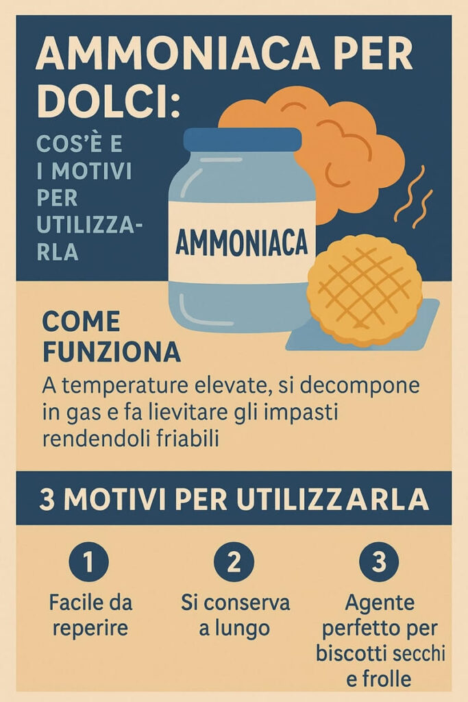 Ammoniaca per dolci