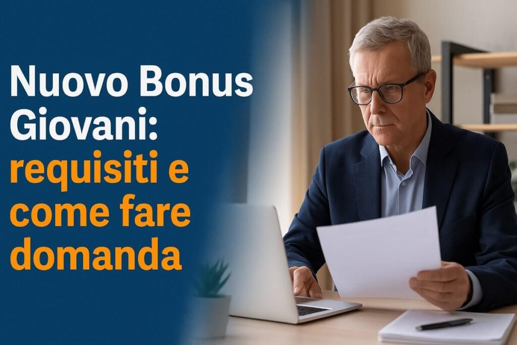 Bonus giovani under 35