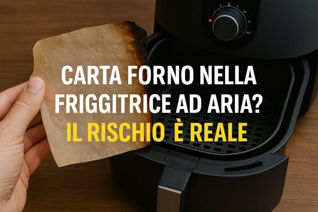 Carta forno friggitrice ad aria