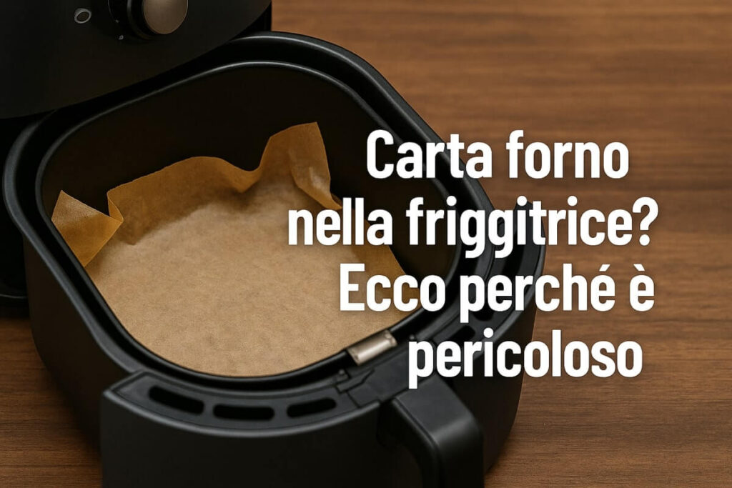 Carta forno friggitrice ad aria