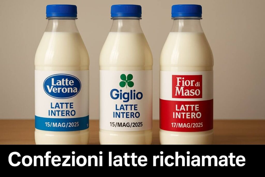 Richiamo urgente per latte intero in tutta Italia: la lista completa (marche e scadenze) 1 Latte richiamo alimentare