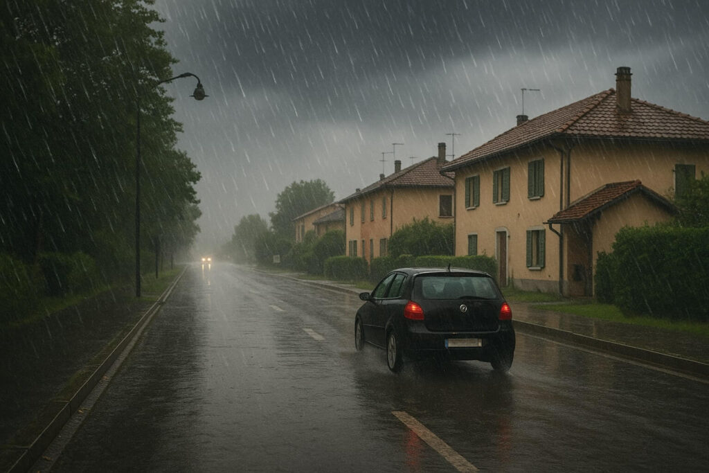 Maltempo in arrivo