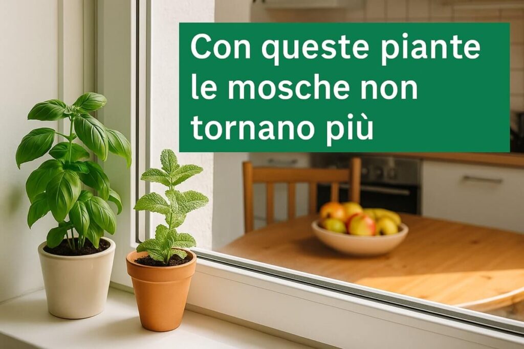 Rimedi naturali mosche