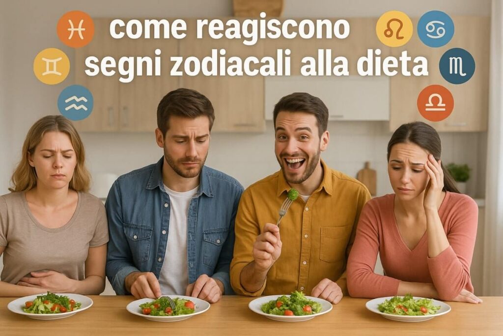 Come reagiscono davvero i segni zodiacali alla dieta (e chi molla il primo giorno)! 1 Segni zodiacali dieta