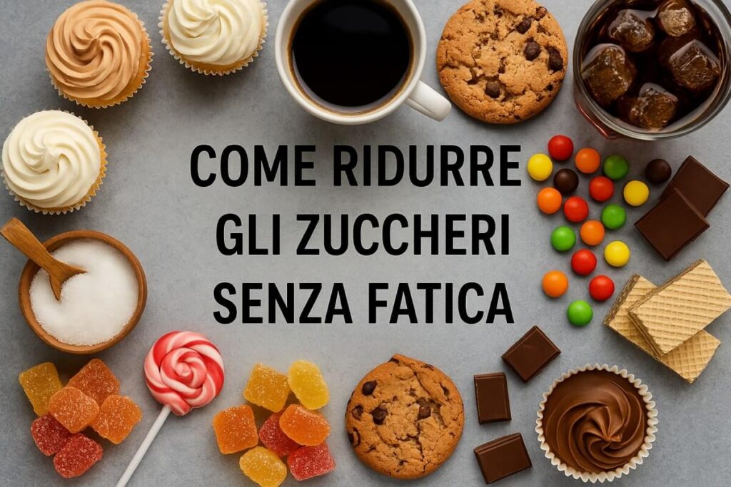 eliminare lo zucchero